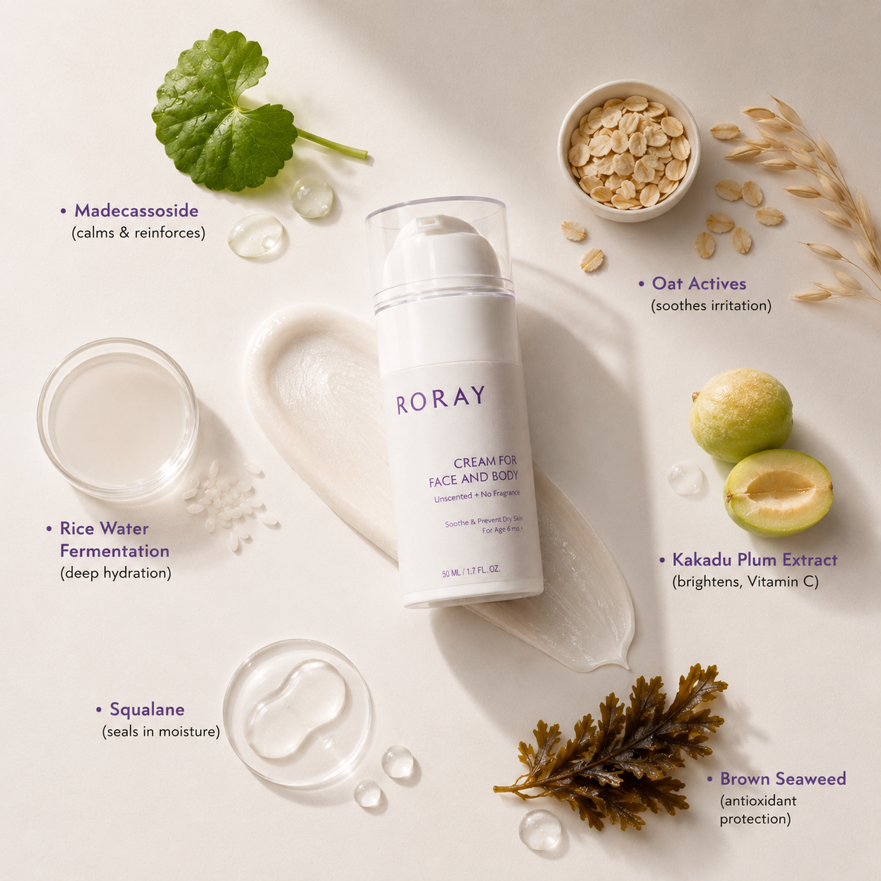 RORAY Cream for Face and Body