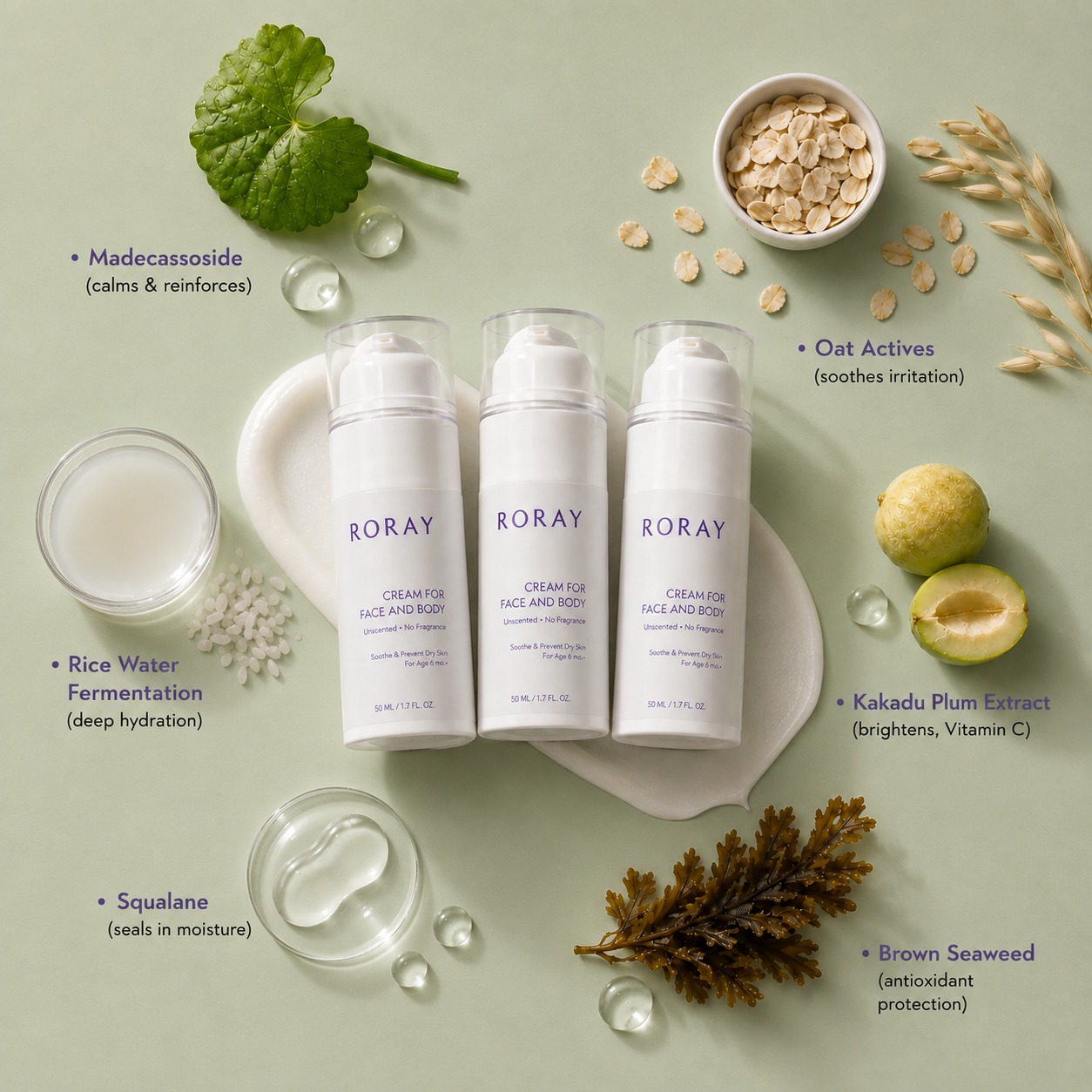 RORAY Cream for Face and Body